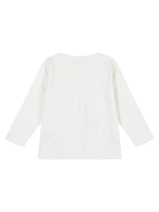 Energiers Kids Blouse Long Sleeve Ecru