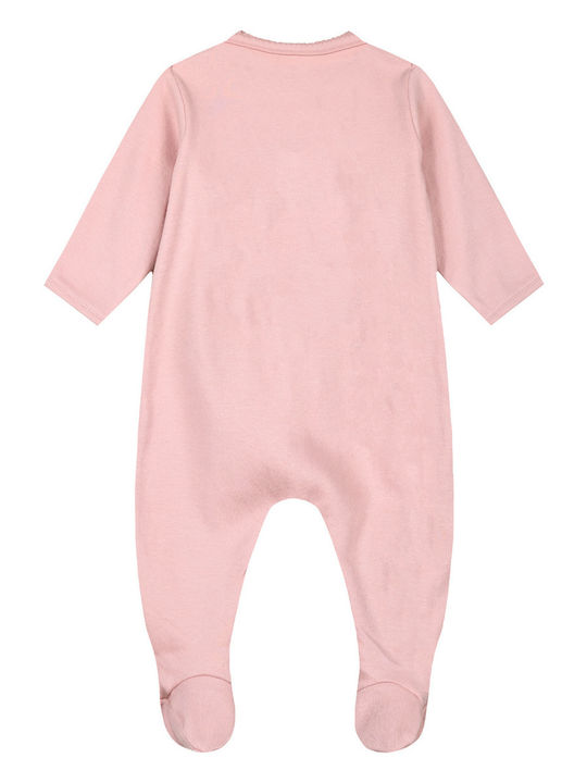 Energiers 14-123401-9 Baby Bodysuit Set Long-Sleeved Rosehip