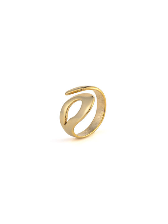 George Art Jewels Women's Gold Plated Silver Ring