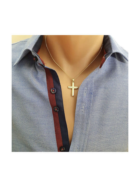 Papadopoulos Gold Men's Gold Cross 14K