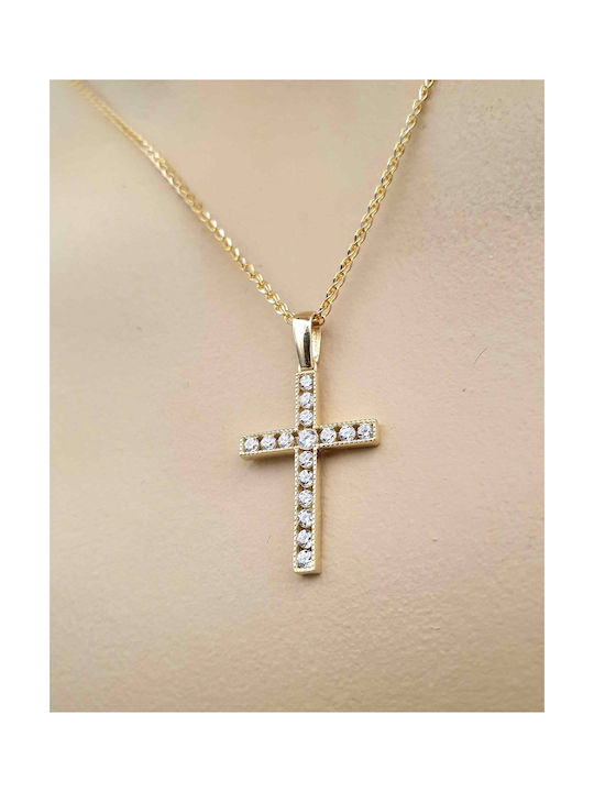 Papadopoulos Gold Women's Gold Cross 14K