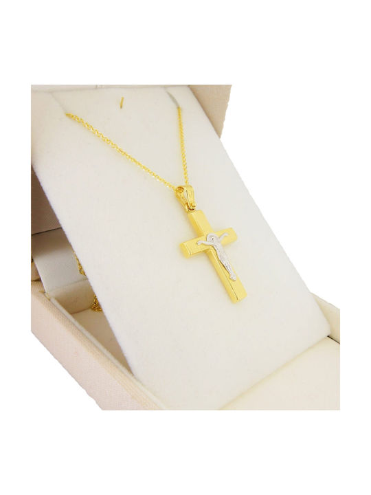 Papadopoulos Gold Men's Gold Cross 14K