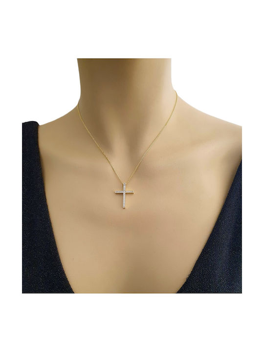 Papadopoulos Gold Damen Gold Kreuz 14K