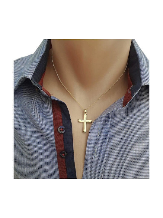 Papadopoulos Gold Men's Gold Cross 14K