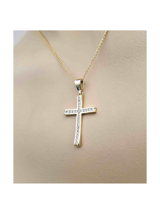 Papadopoulos Gold Women's Gold Cross 14K