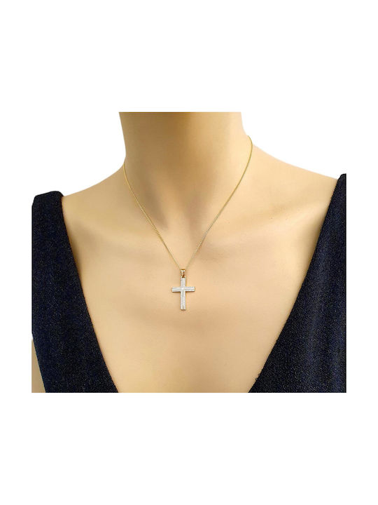 Papadopoulos Gold Women's Gold Cross 14K