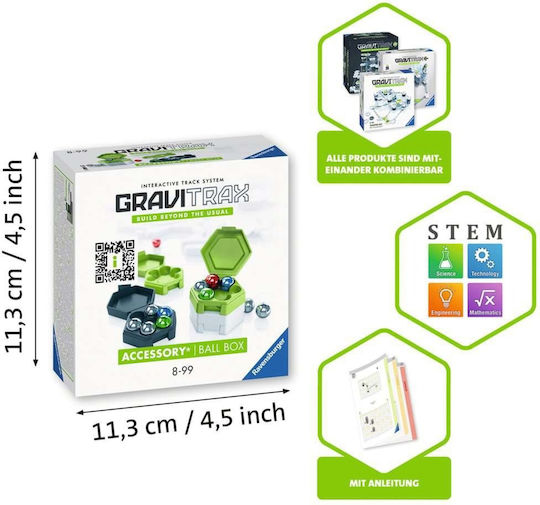 Ravensburger Accessory Ball Box Educational Game Engineering Gravitrax for 8+ years old Years Old