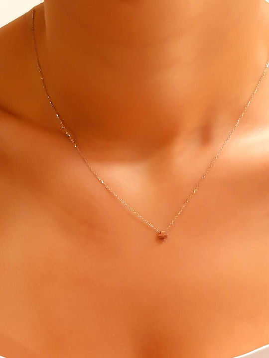 White gold Σταυρός