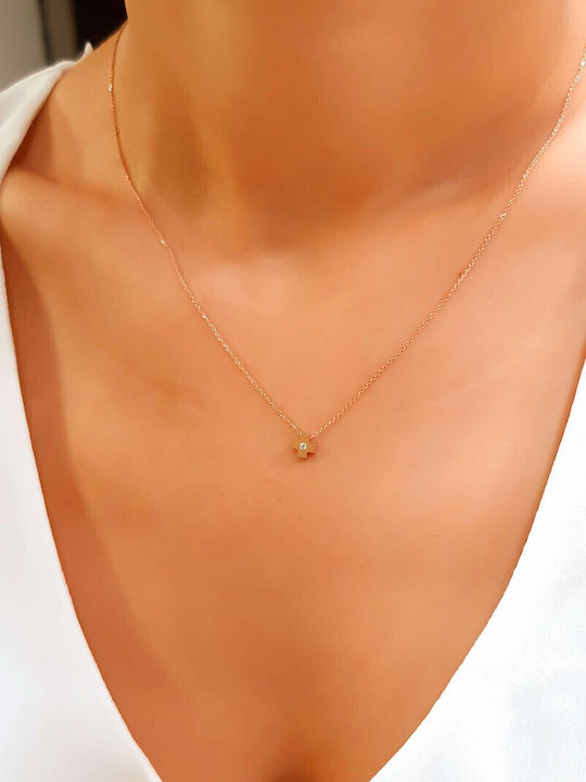 Rose Gold Σταυρός