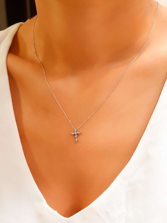 White gold Σταυρός