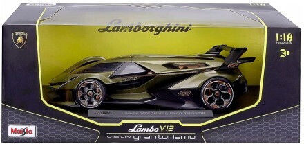 Maisto V12 Vision Grand Turismo Φιγούρα Μοντελισμού Πράσινη