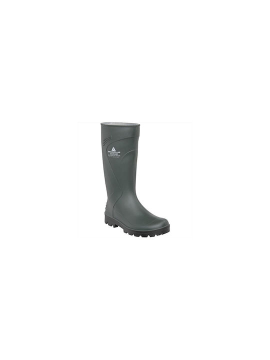 Delta Plus Joucas 2 Αντιολισθητικές Unisex Γαλότσες Εργασίας Γονάτου Πράσινες