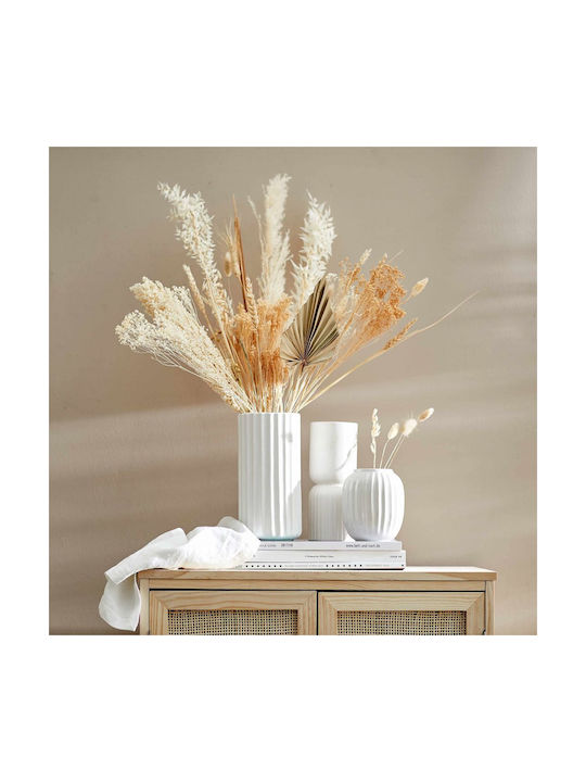 Butlers Vază Decorativă Ceramică Alb 20cm 1buc