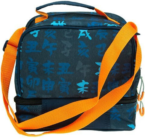 Gim Naruto School Insulated Shoulder Lunch Bag 4.5lt Multicolour 20 x 15 x 21cm