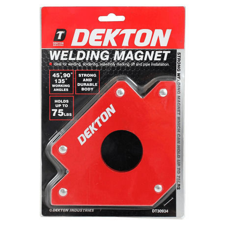 Dekton DT30932 Γωνία Συγκόλλησης με Μαγνητική Ικανότητα 22kg & Γωνίες 135° / 45° / 90°