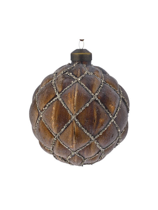 Iliadis Christmas Ball Ornament Brown