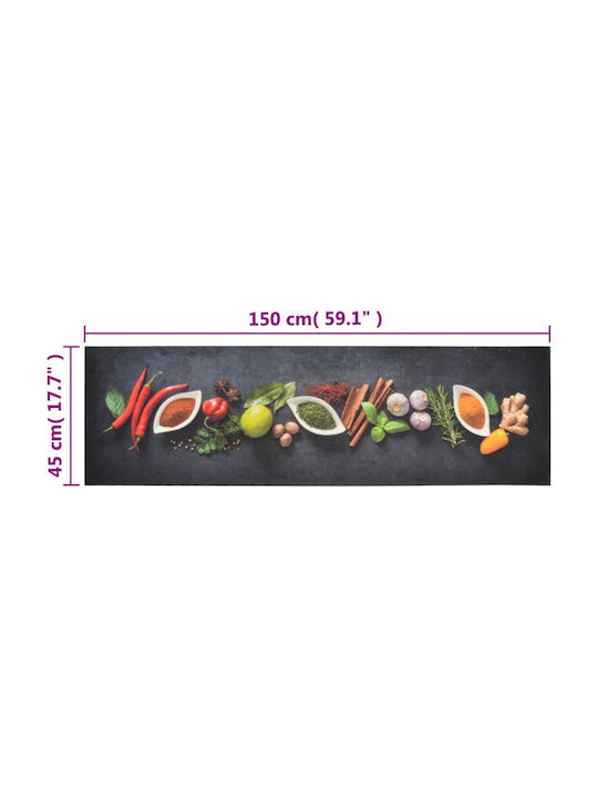 vidaXL Non-Slip Bath Mat 136540 Multicolour 45x150cm
