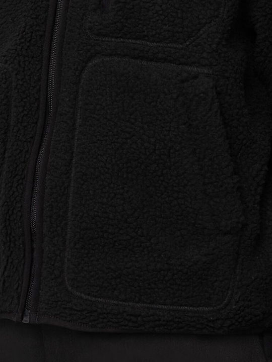 Mount Hope Women's Cardigan with Zipper Black
