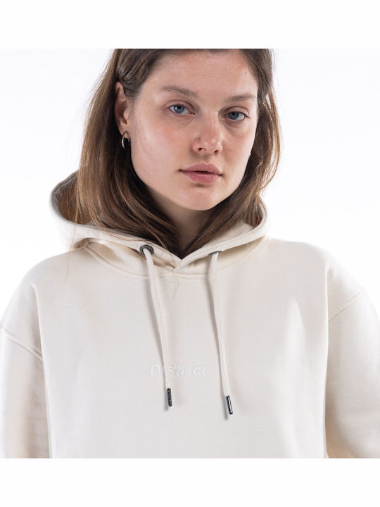 Lang Damen Sweatshirt Beige