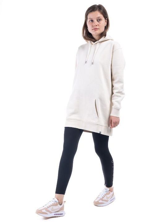 Lang Damen Sweatshirt Beige