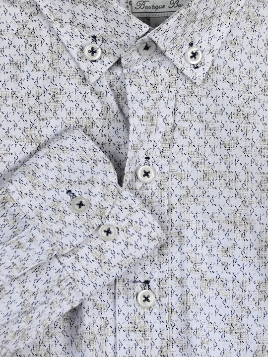 Kids Polka Dot Shirt Short Sleeve Multicolour