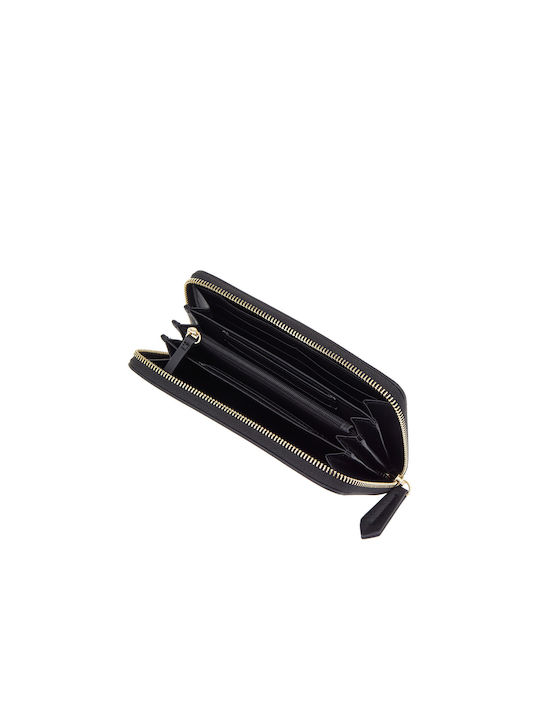 Große Damenbrieftasche Schwarz