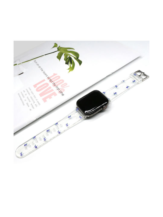 Jiyou Muster 04 Armband Silikon Mehrfarbig (38/42mm)