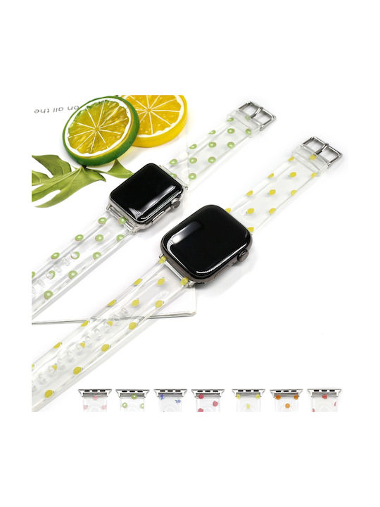 Jiyou Muster 04 Armband Silikon Mehrfarbig (38/42mm)