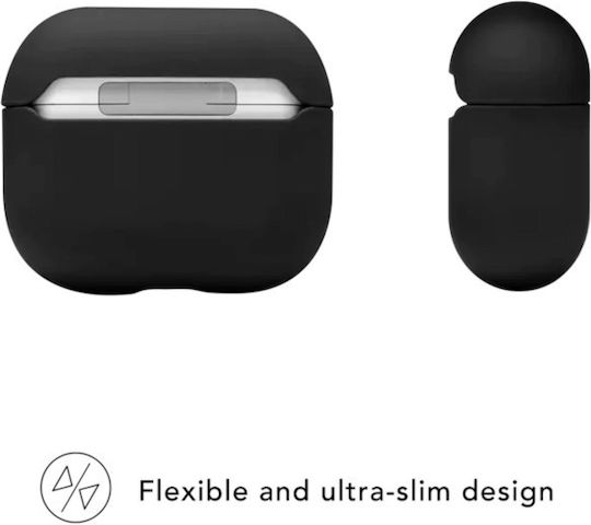 dbramante1928 Case Silicone in Black color for Apple AirPods 1 / AirPods 2