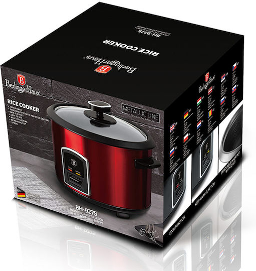 Berlinger Haus Rice Cooker 700W με Χωρητικότητα 1.8lt