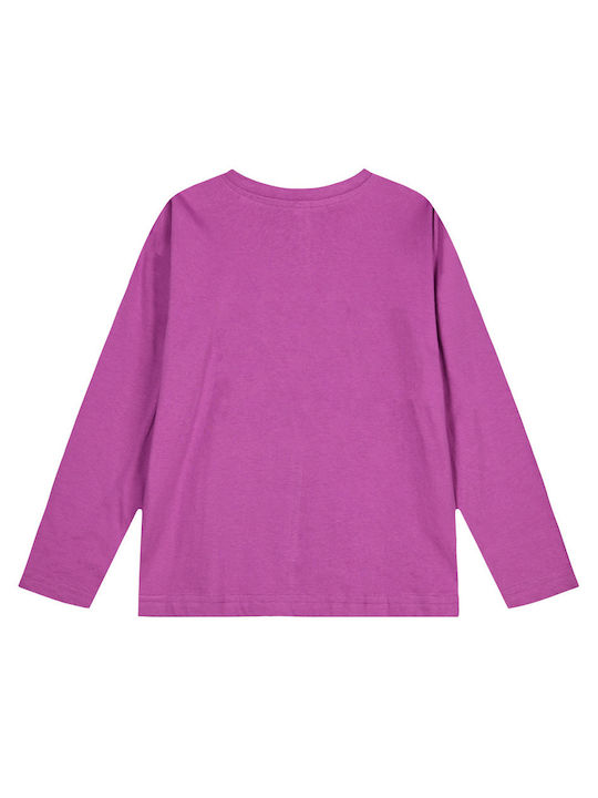 Energiers Kids Blouse Long Sleeve Purple