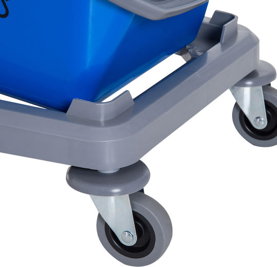 HomCom Καρότσι Καθαρισμού 2x25lt