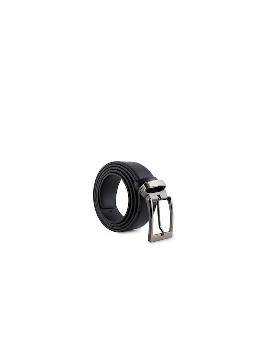 Men's Leather Belt Black