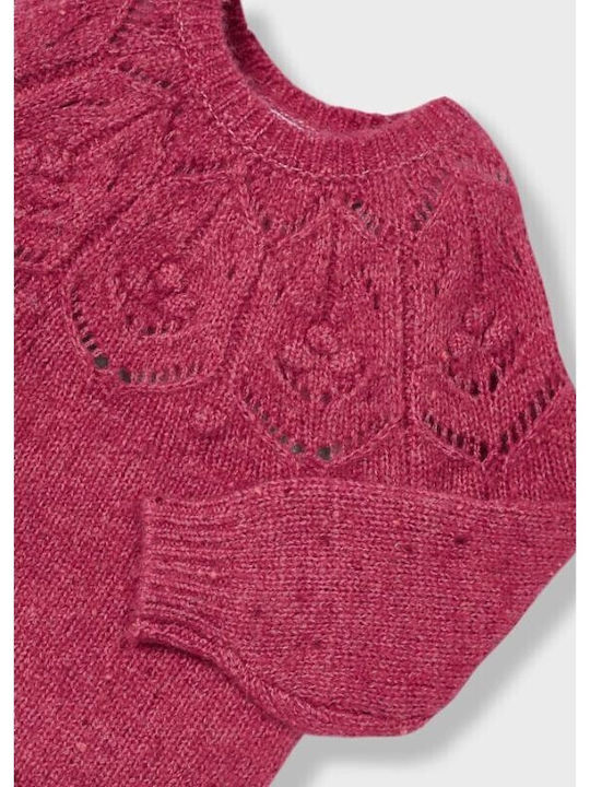 Mayoral Kids Sweater Long Sleeve Fuchsia