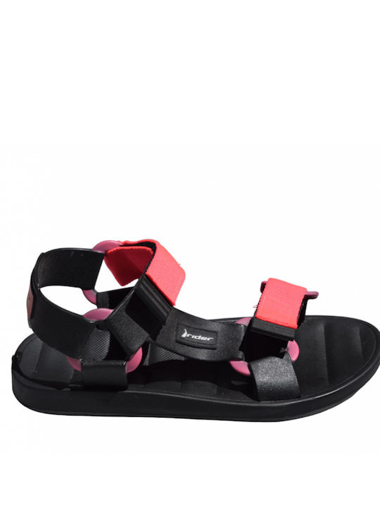 Rider 780-21016 Damen Flache Sandalen Sportlich in Rosa Farbe