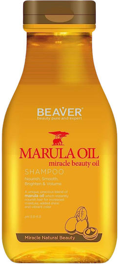 Beaver Sampon De Par Cu Ulei De Marula Pentru Mâncărime Pentru Toate Tipurile De Păr 350ml