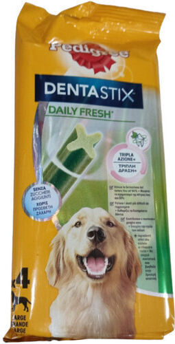 Pedigree Chicken Dog Dental Stick against Bad Breath for Large Breeds 270gr 4pcs