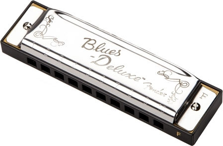Fender Diatonisch Mundharmonika Blues Deluxe Harp Tonart F (Fa) Major