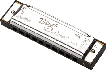 Fender Диатоничен Хармоника Blues Deluxe Harp Тоналност G (Sol) Основни
