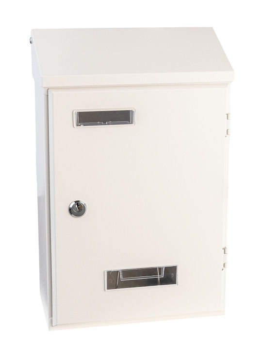 Cutie Poștală pentru Bloc Inox în Culoarea Argintiu 23.5x36x36cm