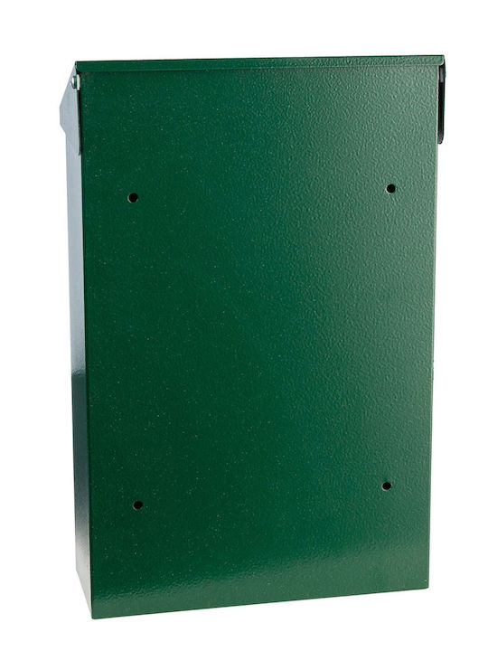 Apartment Building Mailbox Inox in Brown Color 23.5x36x36cm