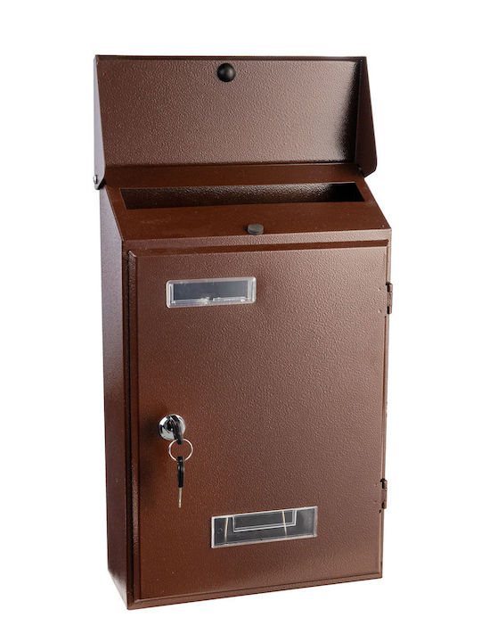 Cutie Poștală pentru Bloc Inox în Culoarea Verde 23.5x36x36cm