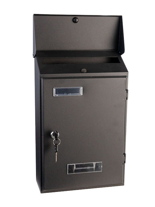 Apartment Building Mailbox Inox in White Color 23.5x36x36cm