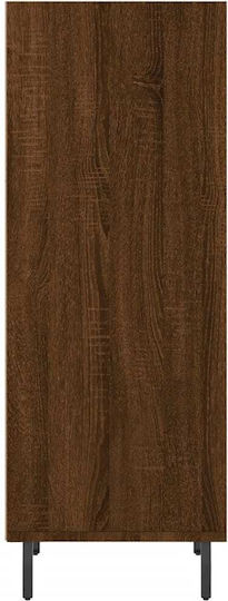 Библиотека Кафяв Дъб 34.5x32.5x90см