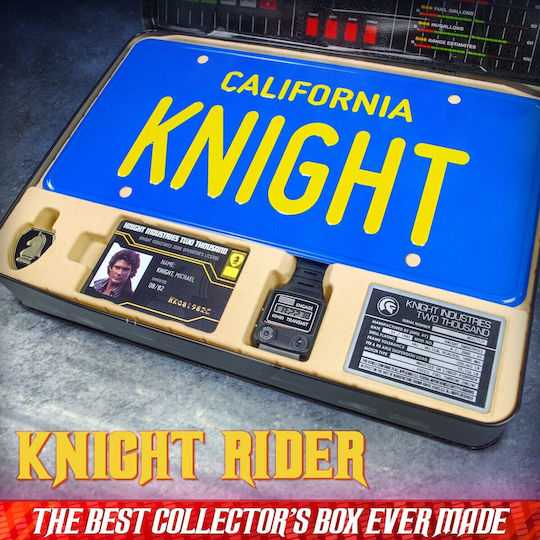 Doctor Collector Knight Rider Flag Agent Σετ Δώρου Ρέπλικα