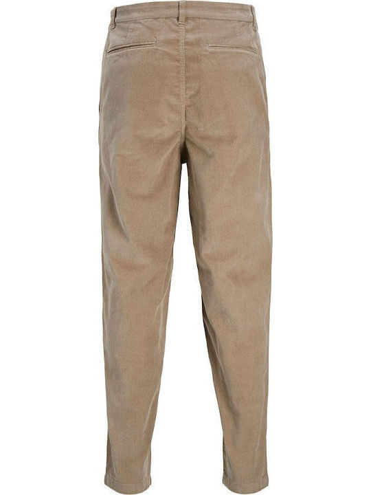 Trousers in Tapered Line Ecru