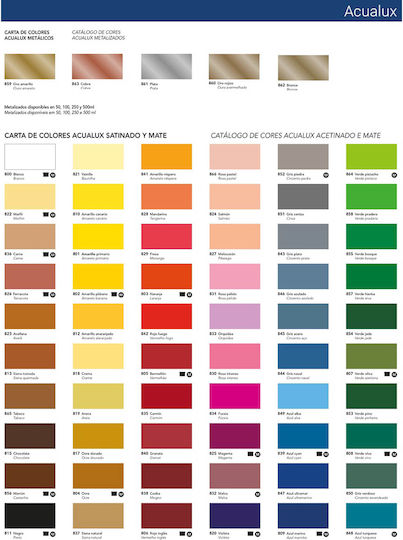Titan Acualux Satin No 820 Liquid Craft Paint Purple for Wood Νερού Μεταλλικών Αποχρώσεων Violeta 820 100ml