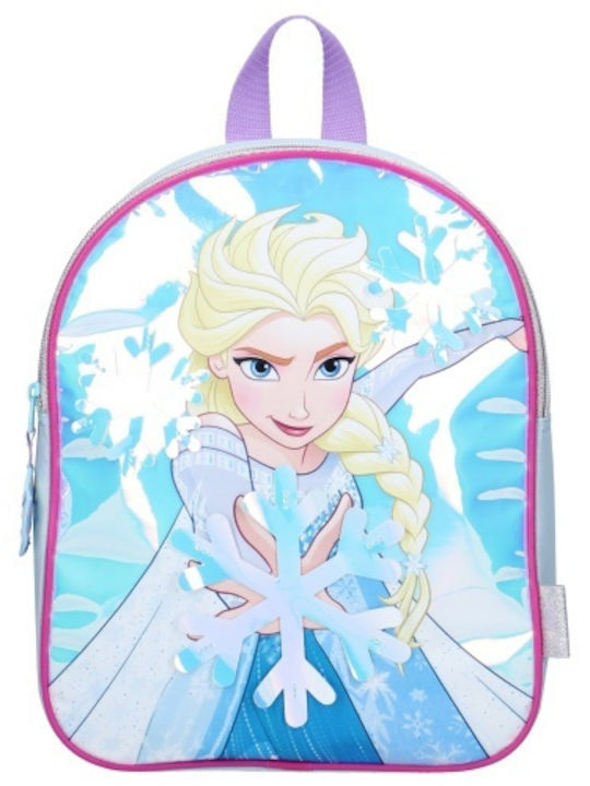 Disney Frozen School Bag Backpack Kindergarten in Light Blue color