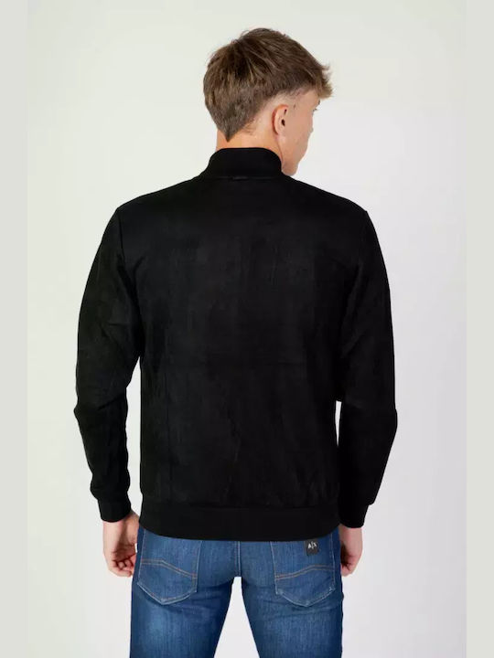 Antony Morato Herren Winter Jacke Bomber Schwarz