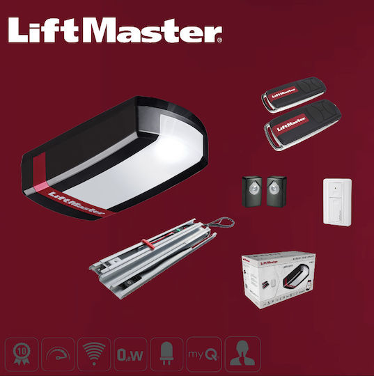 Liftmaster LM130EVF Σετ Μοτέρ για Γκαραζόπορτα Οροφής έως 130kg